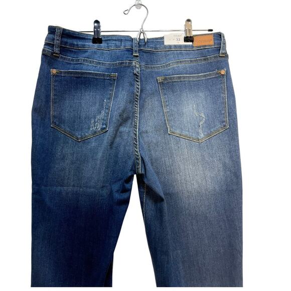 Judy Blue Women’s Relaxed Fit Jeans Size 32 Mid Rise Dark Wash NWT - Picture 10 of 10